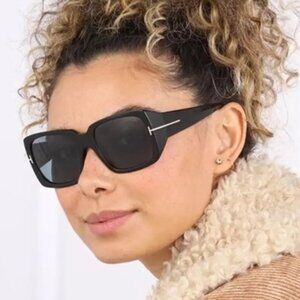 TOM FORD Ryder 02 unissex sunglasses black lenses sunglasses with case